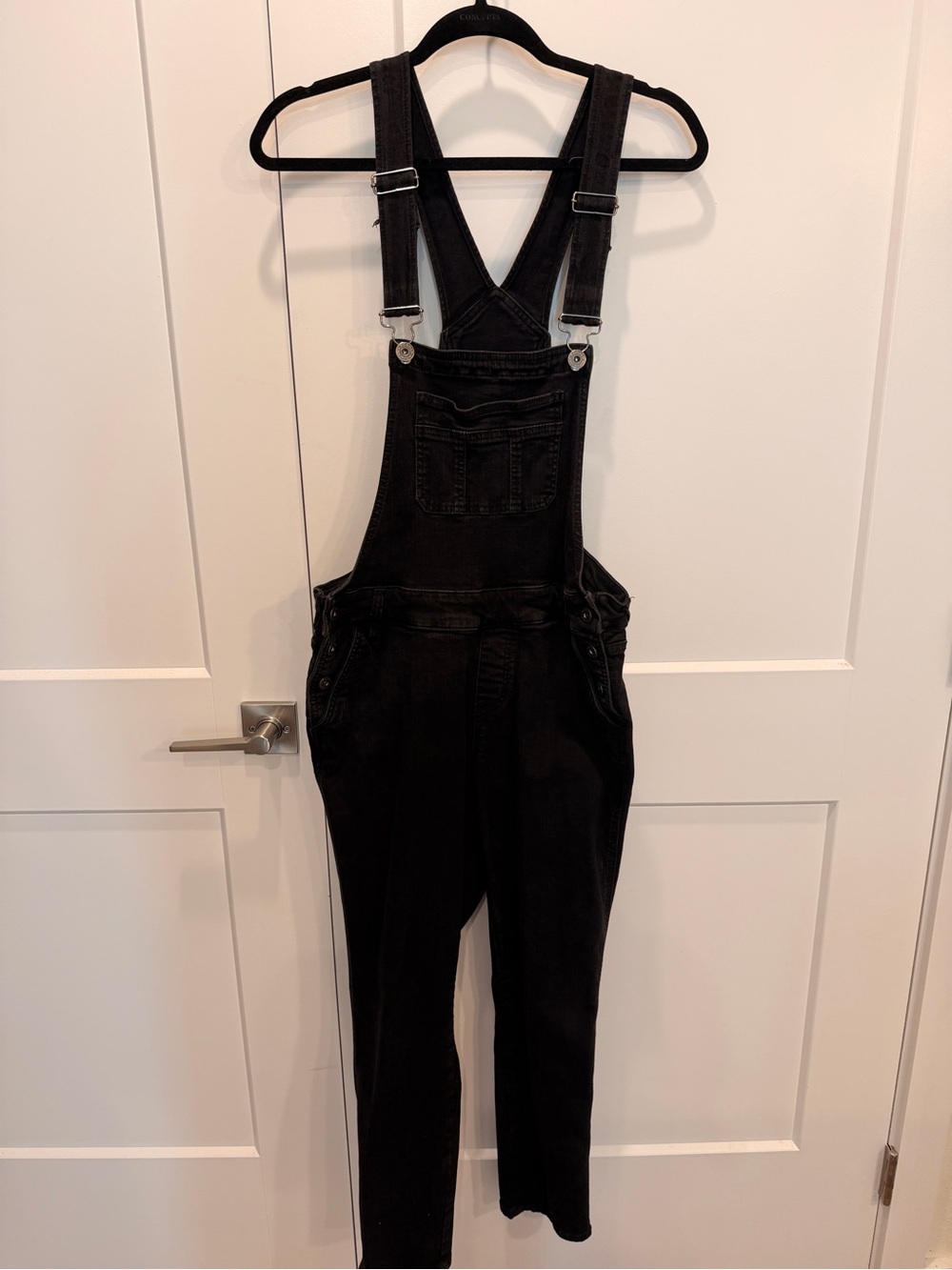 Black Women’s Denim Overalls